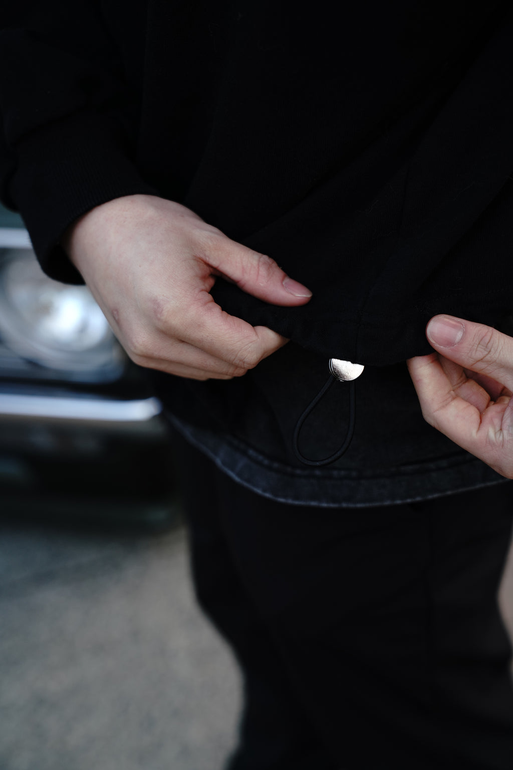 Essential Heavyweight Oversized Drawstring - Monstacoq Hoodie