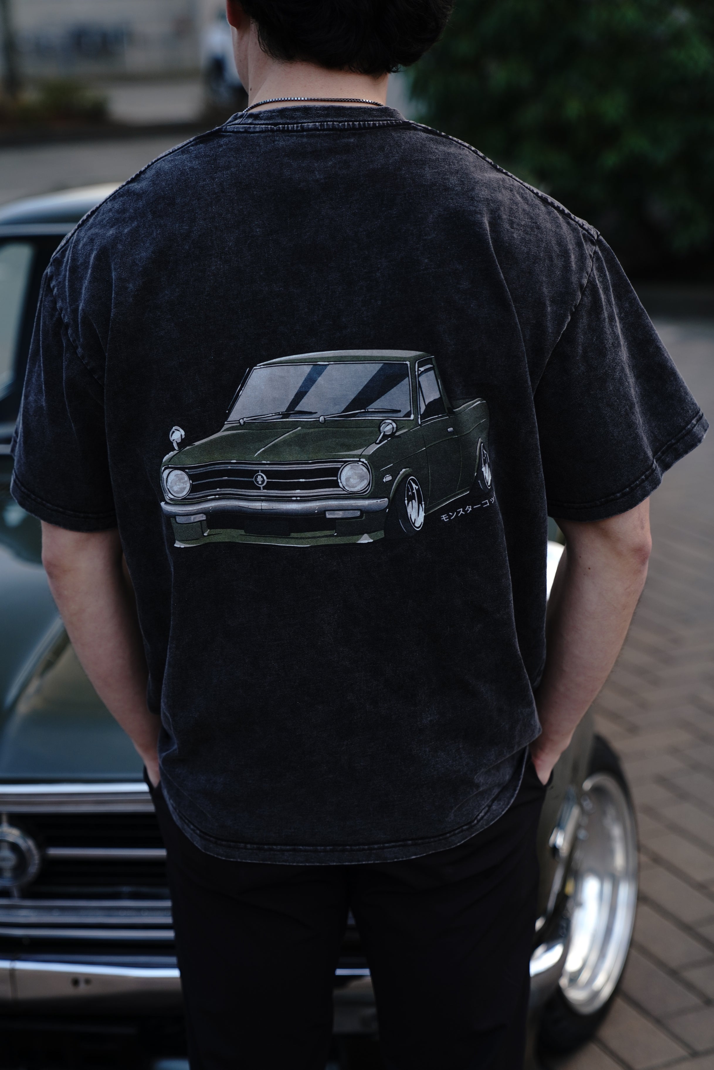 Snow Washed Oversized - Monstacoq T-Shirt