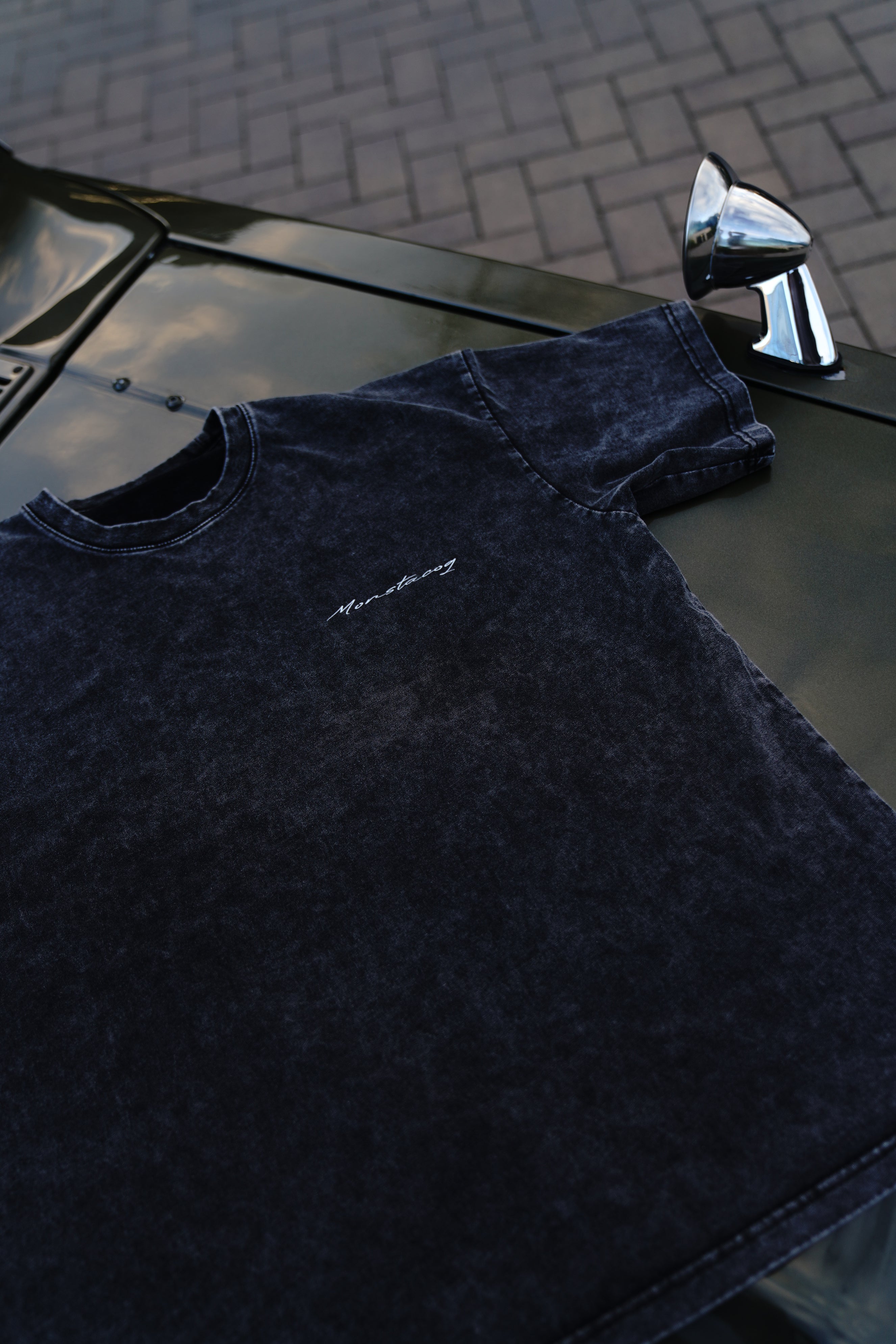 Snow Washed Oversized - Monstacoq T-Shirt