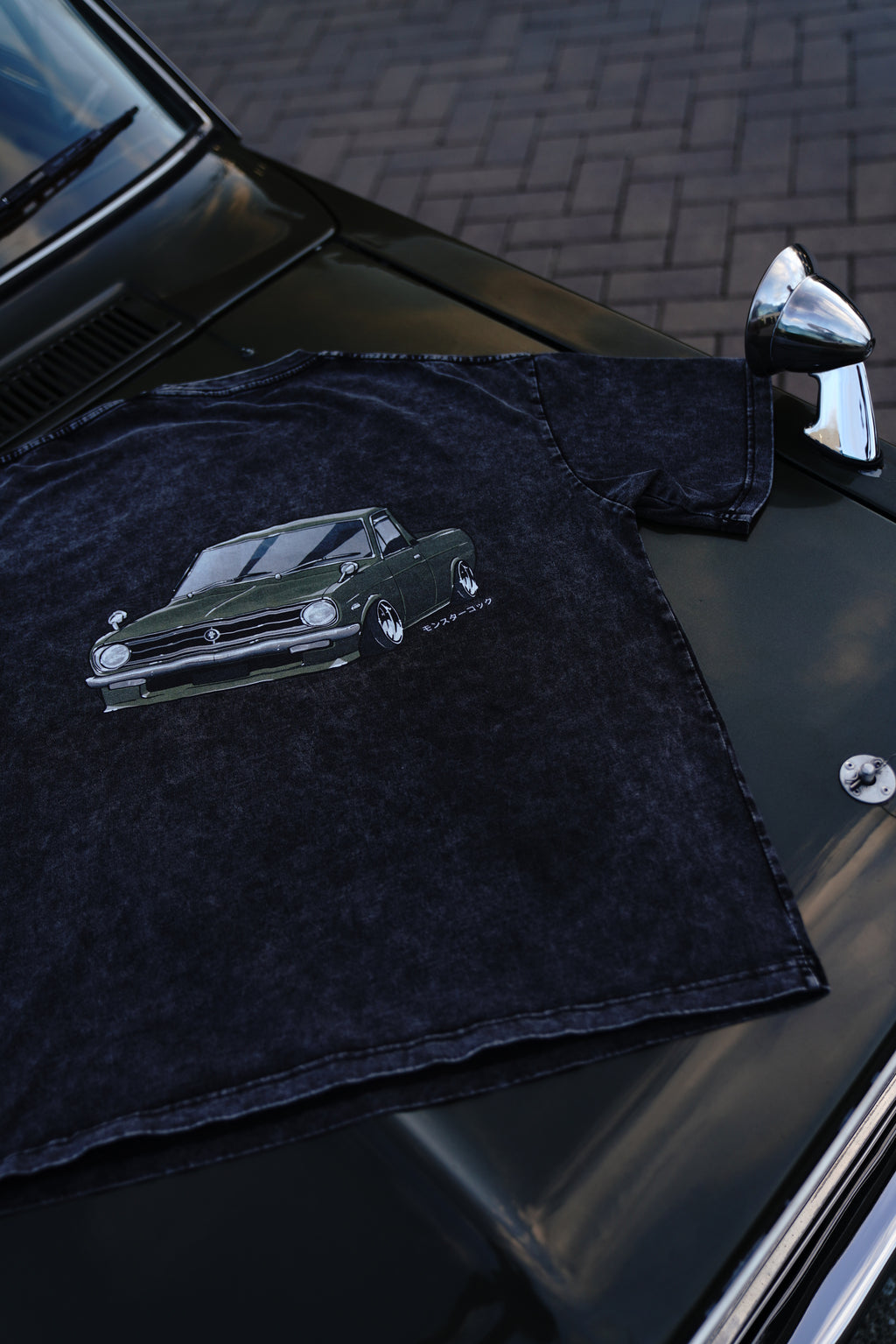 Snow Washed Oversized - Monstacoq T-Shirt